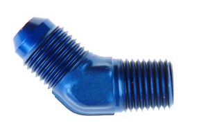 823 JIC-NPT adapteri 45ast 3/4x16 - 3/8x18