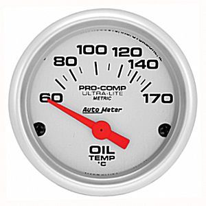 Autometer 4348-M ÖLJYNLÄMPÖMITTARI