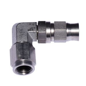 Liitin 90° AN3 3/8x24