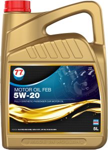 77 LUBRICANTS MOTOR OIL FEB 5W-20 5L