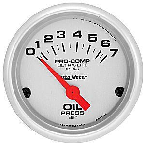 Autometer 4327-M ÖLJYNPAINEMITTARI