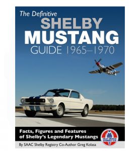 KIRJA THE DEFINITIVE SHELBY MUSTANG GUIDE 1965-1970