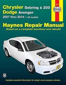 Korjausopas Dodge Avenger  Chrysler Sebring 07-14